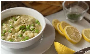 Spring Green Minestrone Soup