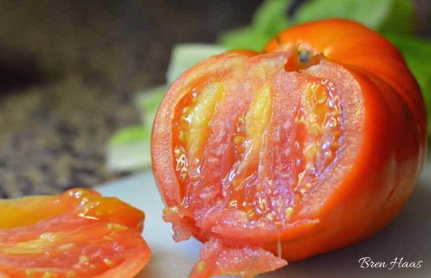 Sliced Beefsteak Tomato