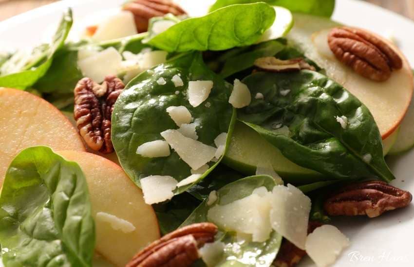 Thanksgiving Salad includes a Maple Vinaigrette