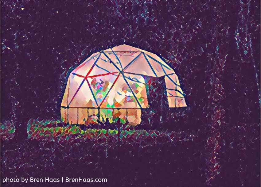 Dome Greenhouse Light Art